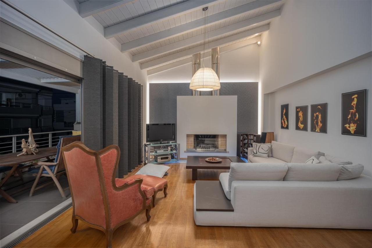 شقة Artemis Luxury Penthouse By Estia كاندية المظهر الخارجي الصورة