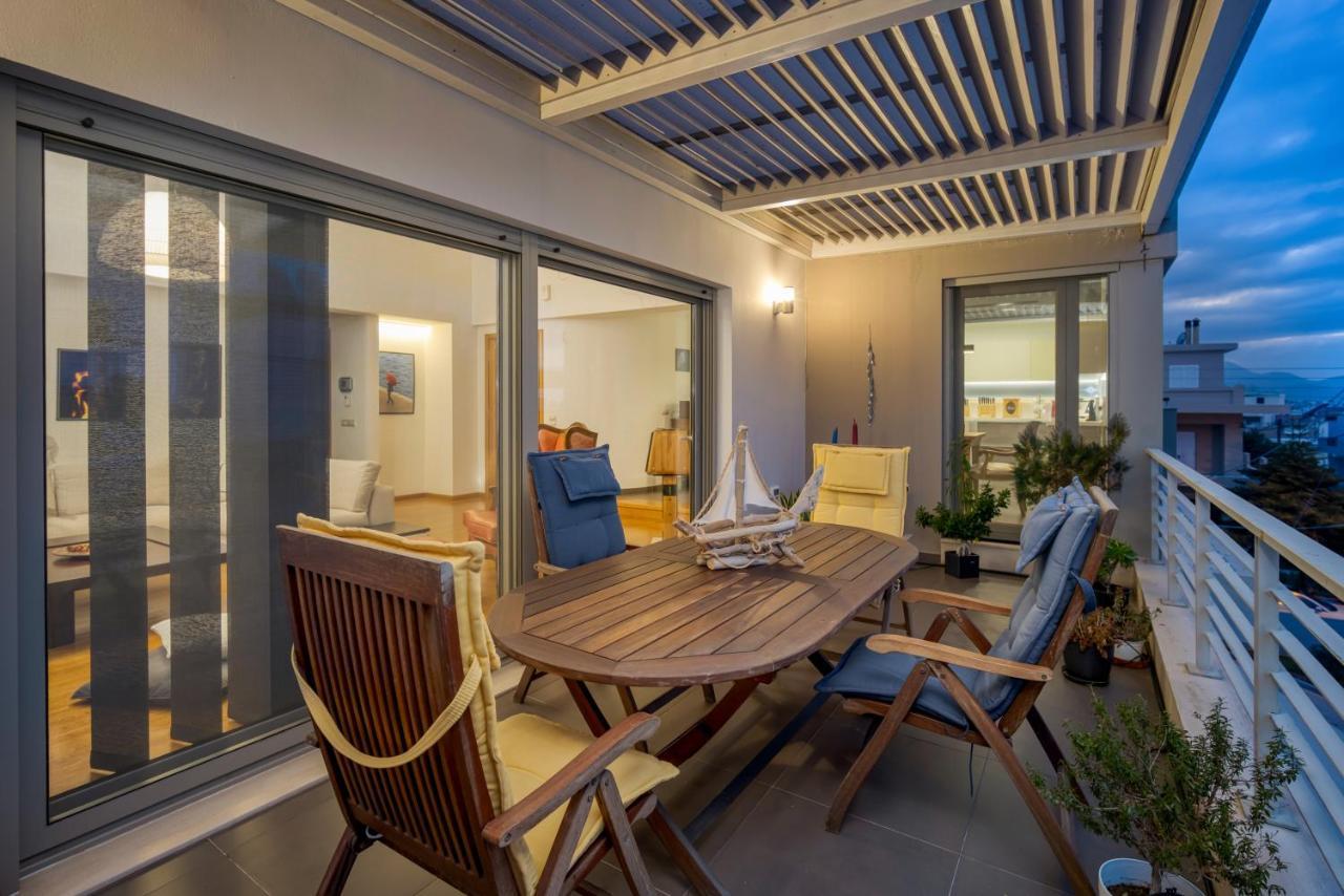 شقة Artemis Luxury Penthouse By Estia كاندية المظهر الخارجي الصورة